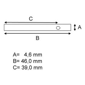 TOURMAX PPS-908 Schlossbolzen-Kit 46-46mm