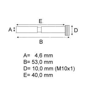 TOURMAX PPS-911 Schlossbolzen-Kit 53-41mm