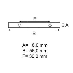 KIT DE GOUJONS DE SERRURE À PAILLETTES TOURMAX PPS-914 56-29 mm