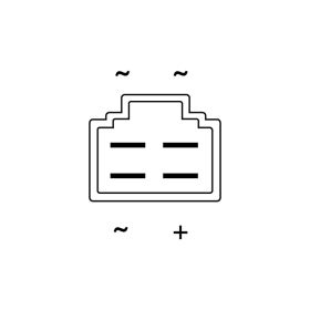 TOURMAX Regulator 12V 1 Connector for YAMAHA TDM 850/TT 600R