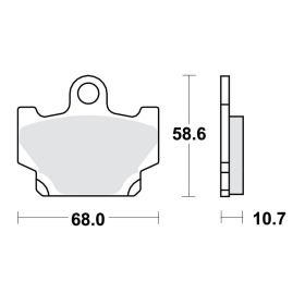 PASTIGLIE FRENO STD TRW LUCAS 787.12.05