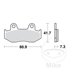 PASTIGLIE FRENI MOTO TRW MCB534LC