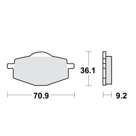 PASTIGLIE FRENO SINTER SI TRW 787.21.87