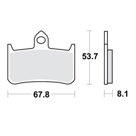 PASTIGLIE FRENO CARBONIO CRQ TRW 787.01.24