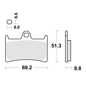 PASTIGLIE FRENO SINTER TRW 787.30.11