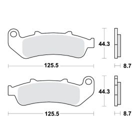 PASTIGLIE FRENO STD TRW LUCAS 787.26.41