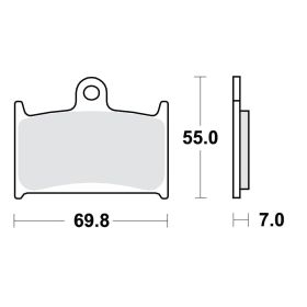 BRAKE PADS SINTER SV TRW 787.37.06