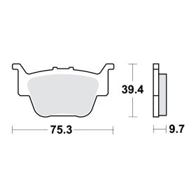 PASTIGLIE FRENO SINTER SI TRW 787.44.23