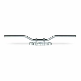 Guidon en acier TRW Street Silver D.22.2mm 720mm