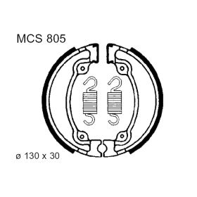 TRW LUCASBREMSBACKEN MIT FEDERN MCS805 HINTEN HONDA XL 600 V TRANSALP PD06