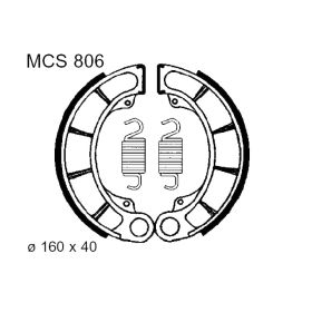 TRW LUCAS BREMSBACKEN MIT FEDERN MCS806 HINTEN-HONDA CX 500C CUSTOM,PC01 NEU