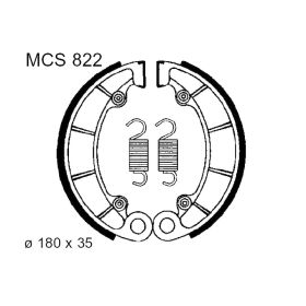 TRW LUCASBREMSBACKEN MIT FEDERN MCS822 HINTEN HONDA VT 750 DC BLACK WIDOW RC48