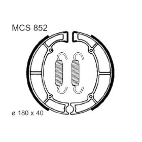 TRW LUCAS BREMSBACKEN MIT FEDERN MCS852 HINTEN-KAWASAKI EN 450A LTD,EN450A NEU