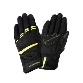 TUCANO URBANO LADY PENNA Women's Summer Gloves Black/Fluo Yellow
