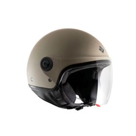 TUCANO URBANO EL'JETTIN 6.0 Demi-Jet Helmet Matte Sand ECE 22.06 Approved