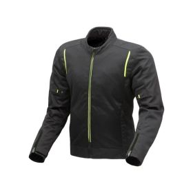 TUCANO URBANO Netzwerk 3G Mesh-Jacke schwarz/fluoreszierend gelb