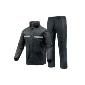 A-Pro Regenkombi Regenjacke Motorrad Regenanzug Regenhose Wasserdicht Orange L