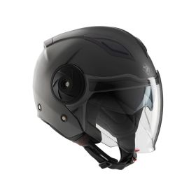 TUCANO URBANO EL'CITY Matte Black Jet Helmet