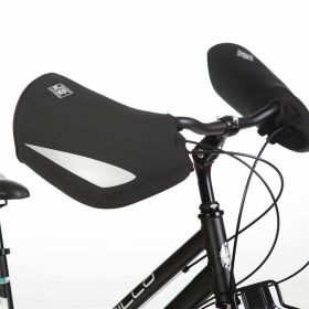 TUCANO URBANO Handprotektoren aus schwarzem Neopren für Citybike-Lenker