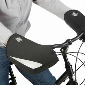 TUCANO URBANO Handprotektoren aus schwarzem Neopren für Citybike-Lenker