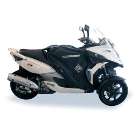 TUCANO URBANO R094 Thermoscud Beinschutz schwarz mit schwerem Nylon-Außenmaterial