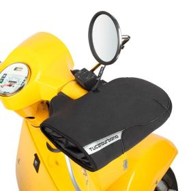 TUCANO URBANO Hand Covers aus schwarzem Neopren für Lenker ohne Querstange