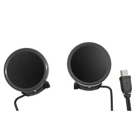 Replacement earphones intercom uclear boost 2.0 series amp miniusb connector
