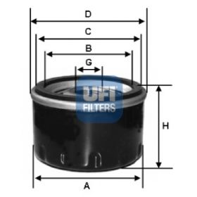 FILTRO OLIO UFI 23.149.00