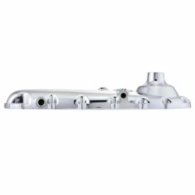 Cache moteur UNI en aluminium poli