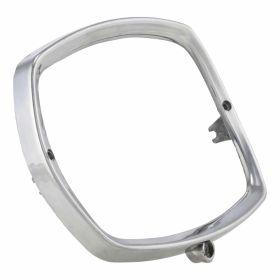 UNI Auto Headlight Rim 105x140 mm Polished Aluminum