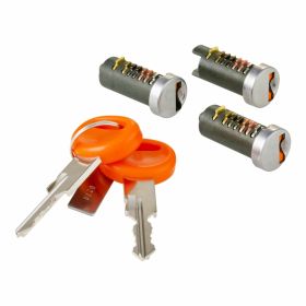 VICMA steering lock kit with 3 cylinders and 2 keys for safety