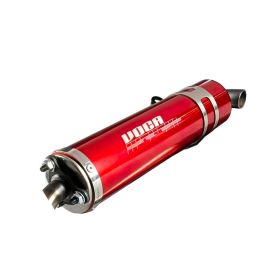 Voca Racing Schalldämpfer Comba/Sabotage Rot