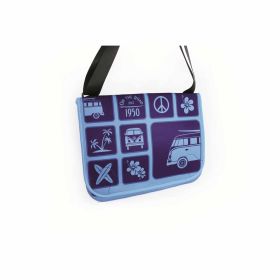 VW Collection Neoprene Shoulder Bag Blue 360x280x60 mm