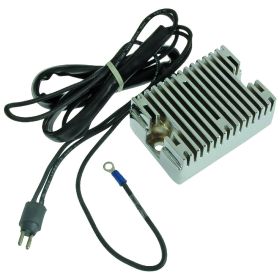 WAI chrome 12V regulator for Harley Davidson Sportster with alternator