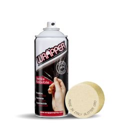 Pellicola spray removibile Wrapper 400ml Glitter oro