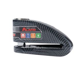 Antivol de disque avec alarme pour moto Xena XX15 goupille de 14 mm en carbone