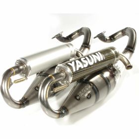 YASUNI Racing Scooter R exhaust in carbon/polyamide approved with e-pass