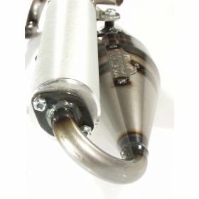 YASUNI Racing Scooter Z exhaust in carbon/polyamide approved with e-pass
