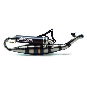 Yasuni R Black Exhaust for Minarelli Horizontal Approved