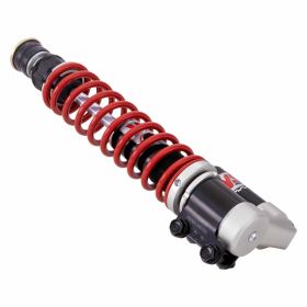 YSS Front Shock Absorber 240 mm Silver/Black Adjustable Red Spring ABE KBA 91114