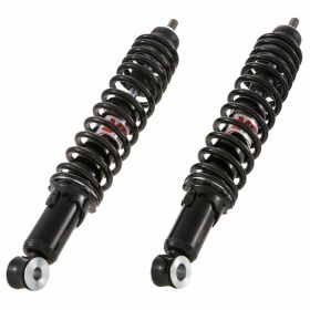YSS Rear Shock Absorber 280 mm Silver/Black 2 Pieces ABE Approved