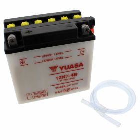 YUASA Batterie 12N7-4B 12V 7Ah ohne Säure