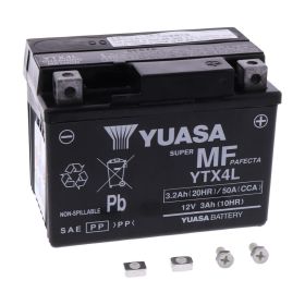 Batterie préchargée YUASA YTX4L 12V 3Ah