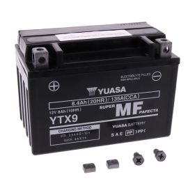 Batterie YUASA YTX9 préchargée 12V 8Ah