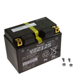 YUASA YTZ12S HUMIDE 12V 11Ah Batterie Pré-Chargée