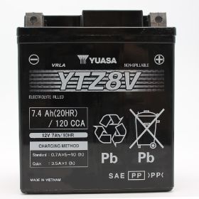 BATTERIE DE MOTO YUASA YTZ8V