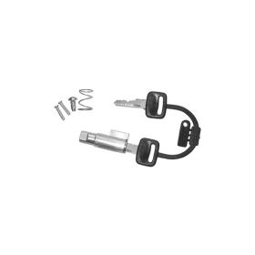 Zadi long steering lock with coated keys for Piaggio