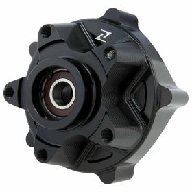 Mozzo ZELIONI anteriore in alluminio nero