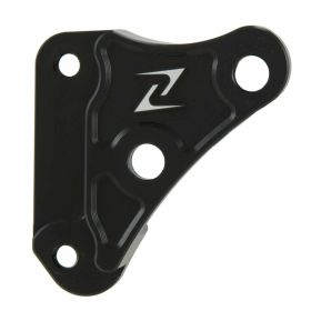 Adattatore ZELIONI in alluminio CNC nero anodizzato per pinza freno senza ABS