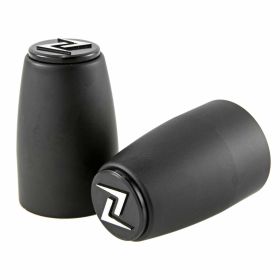 Poids de guidon ZELION 60x40 mm usinés CNC finition mate noire en poudre